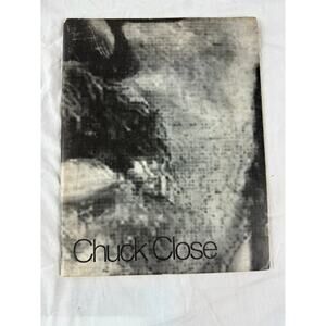 Chuck Close Dot Drawings 1973-1975 Exhibition Catalogue 32 pgs RARE Collectible